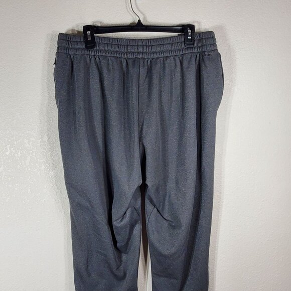 Adidas Mens 2XL AEROREADY Fleece-Lined Athletic Joggers Gray - Picture 13 of 14